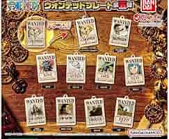 ワンピース ウォンテッドプレート5,6,7 ガンメタリック全36種　まとめ売り ワンピース ウォンテッドプレート5,6,7 ガンメタリック全36種